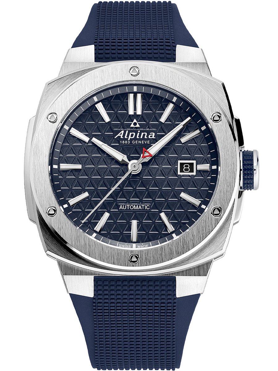 Alpina Alpiner Extreme AL-525N4AE6 Horloge - Rubber - Blauw - Ø 41 mm
