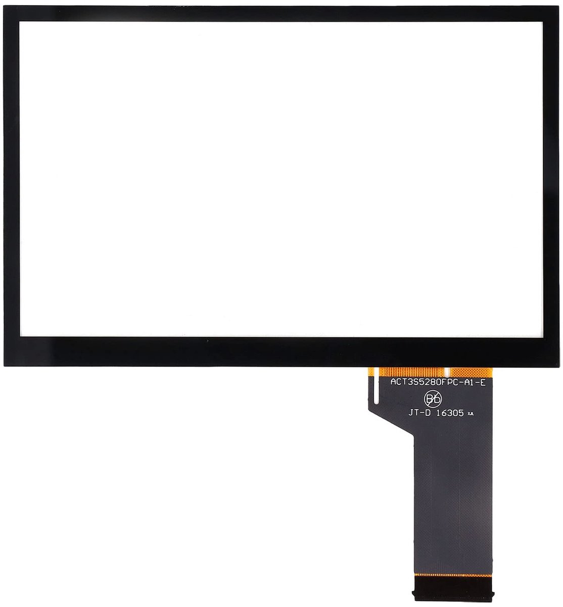 TDO WVGA0633F00039-TDO WVGA0633F00045-Navigatie Touchscreen-Auto LCD Digitizer-Oliebestendig