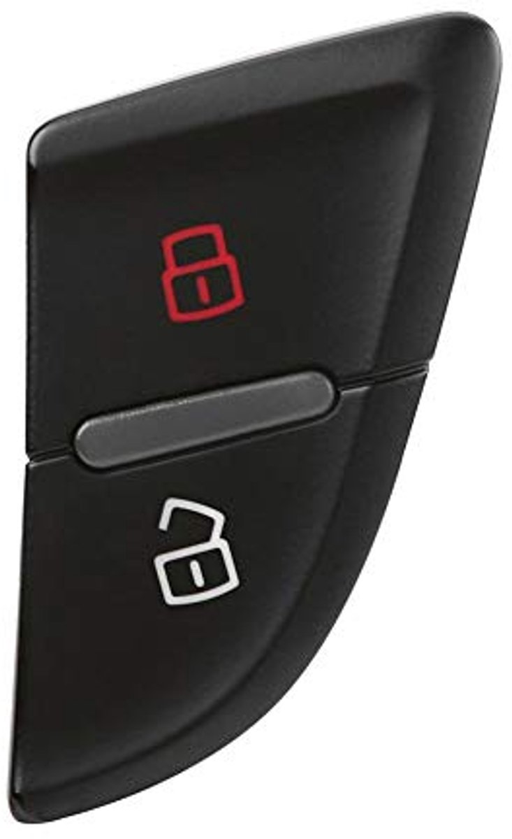 B8 S4 Allroad S5 R - Auto Central Lock Schakelaar - Achtergrondkleur Zwart - Linksvoor