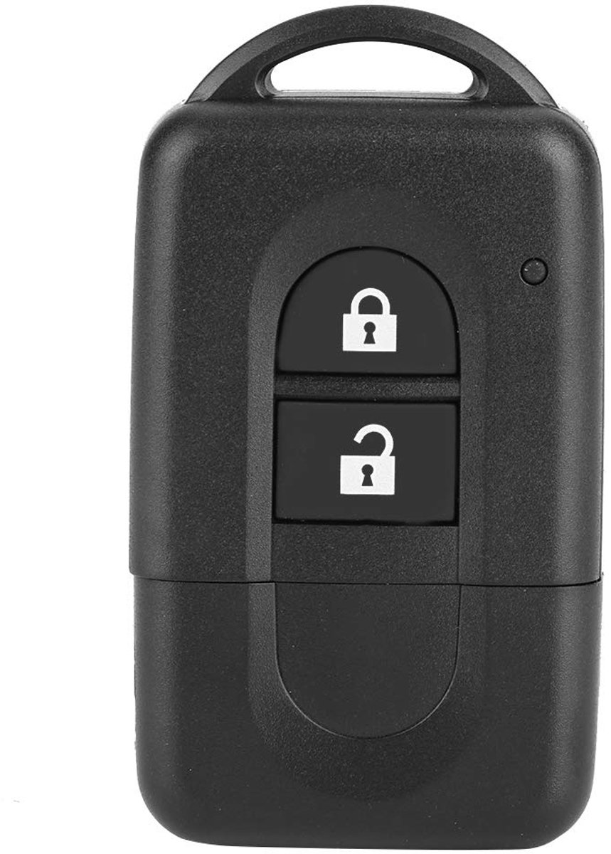 2 Knop ABS Auto Afstandsbediening Flip Key Fob Case - Beschermende Smart Cover - Geschikt voor Pathfinder R51