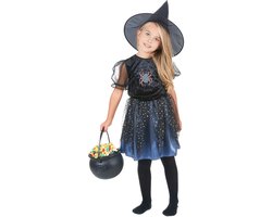 Spinnen heksen kostuum voor meisjes - Verkleedkleding - 122/134