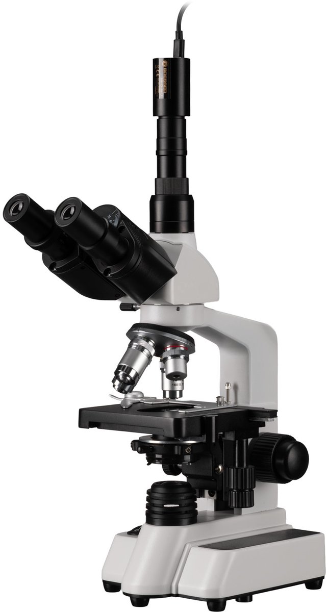 Bresser Microscoop - Researcher Trino - 40x-1000x - Incl. MikrOkular LF Full HD