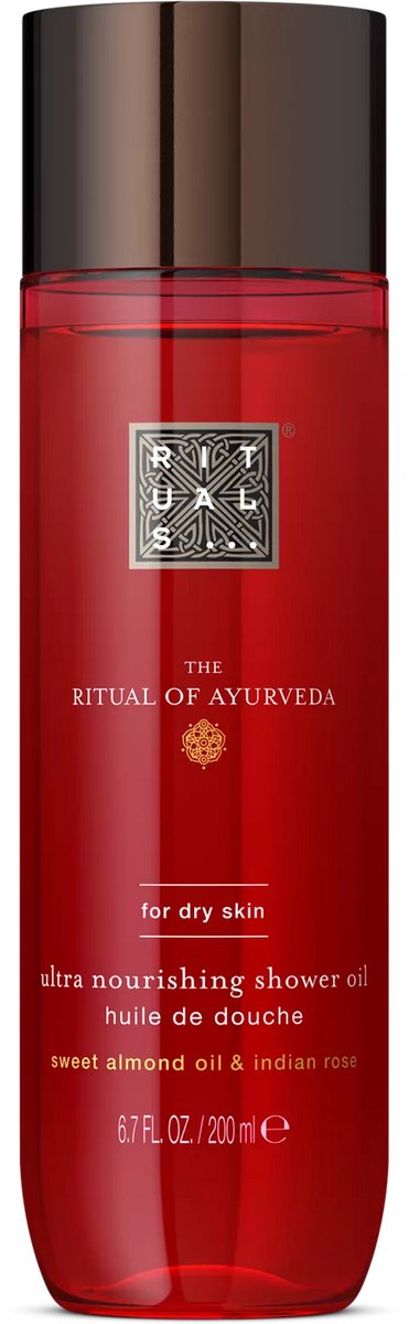 Rituals - Ayurveda - Shower Oil 200 ml - Doucheolie 200 ml