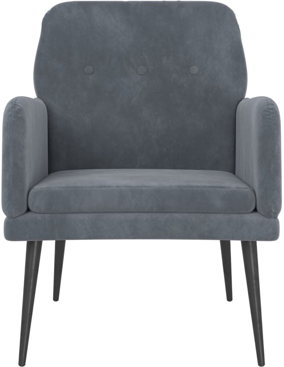 vidaXL vidaXL 62x79x79 cm fluwelen fauteuil - afbeelding 5
