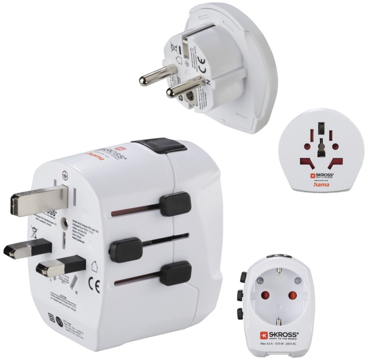 Hama 223474 Reisadapter World Travel Usb