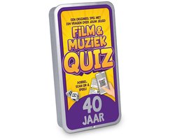 Spel - Film & muziek quiz - 40 jaar