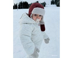 Lodger - Skipakje maat 80 grijs - Waterdicht - Teddy voering - Winter