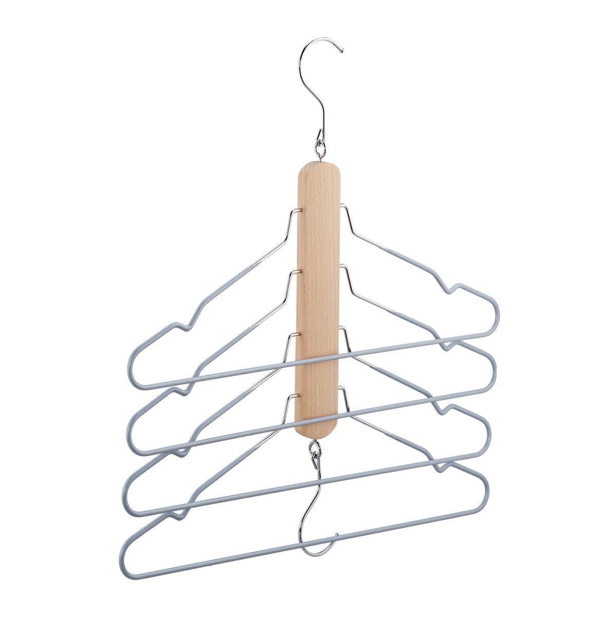 2x Kledingkast organizer - kledinghangers - ruimtebesparend - kleerhangers