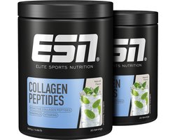 ESN Collagen Peptides, Natural, 2 x 300 g – 40 Porties - Voordeelverpakking - Collageenpoeder met Vitamine C & Mineralen