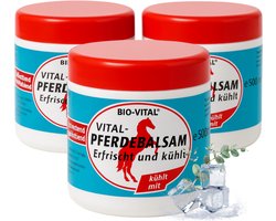 Bio Vital - Paardenkracht Gel - 3x 500 ml - Spieren en Gewrichten