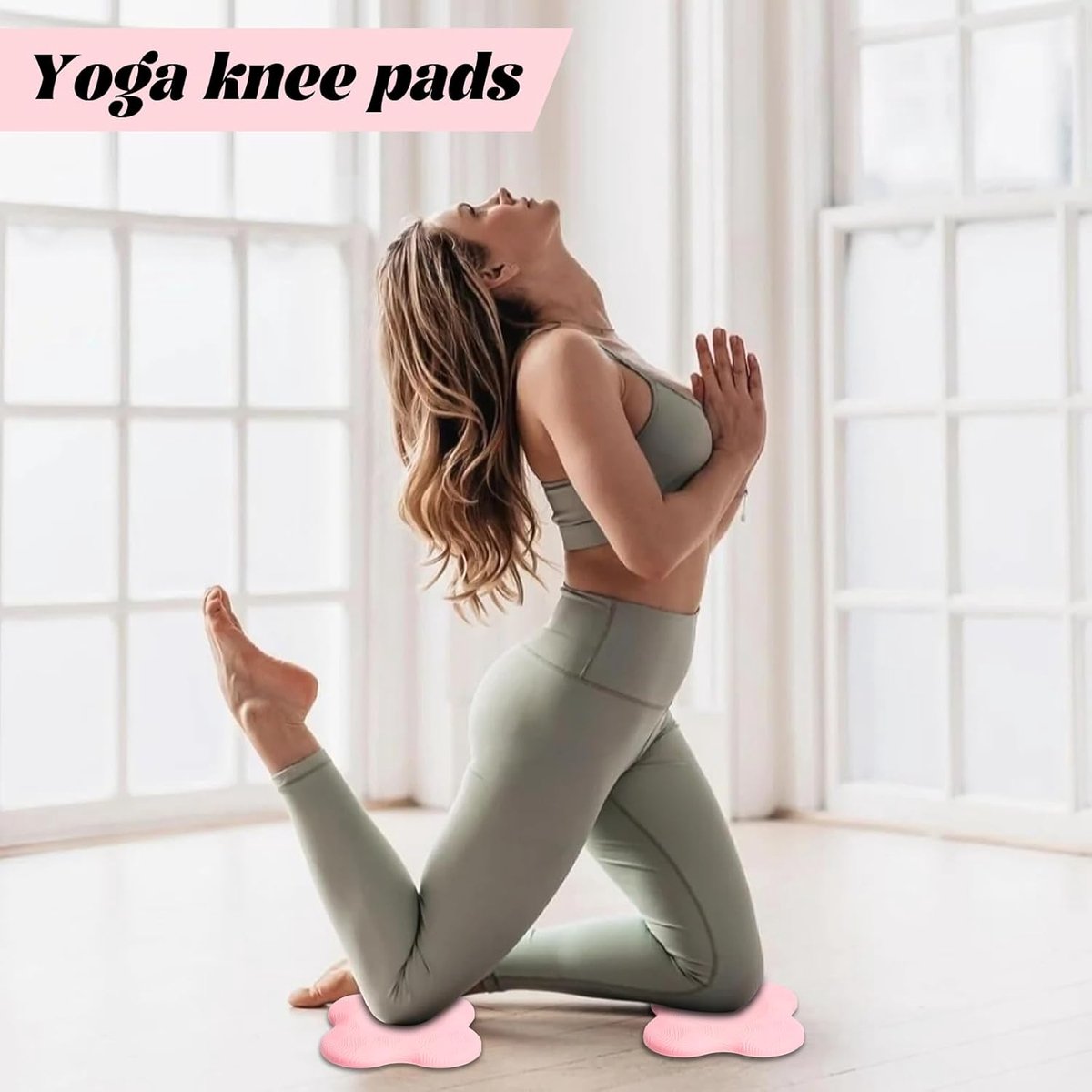 Goodies and Living Groothandel 2 stuks - Yoga Kniebeschermer thumbnail 4