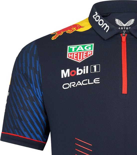 Heren - Team Polo Red Bull Racing 2023 XL - Max Verstappen van Red Bull Racing — afbeelding 5