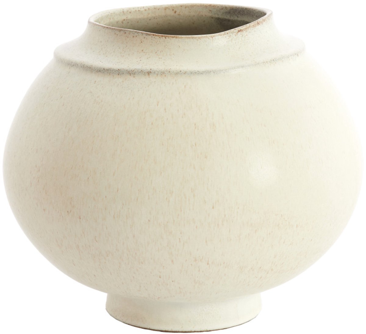 Vaas LOREA - Ø29.5x25.5 cm - Wit