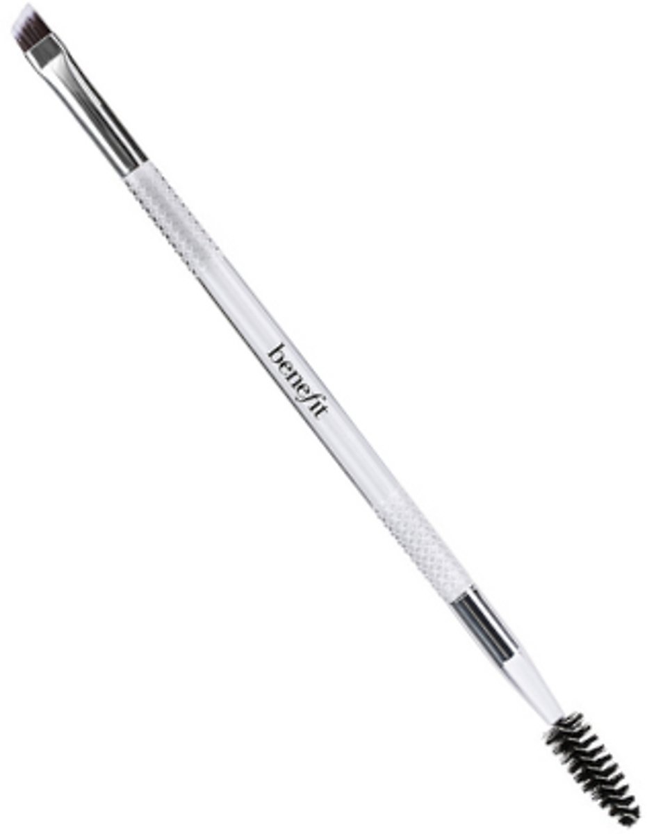 Powmade Dual-ended Angled Eyebrow Brush - Kosmetický Štětec Na Obočí 1.0ks