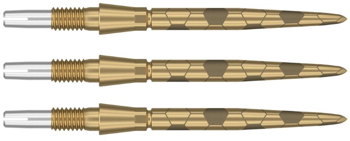 Target Swiss Points Storm Onyx Gold 26 mm