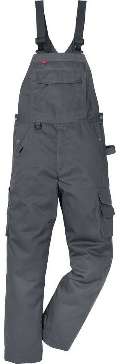 Kansas Icon On e Latzhose 1111 LUXE donkergrijs