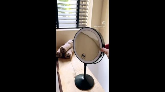 Cuteefun Make-upspiegel met licht, magnetische 5x vergrotende spiegel met opberglade, 3 kleuren lichtmodi, touchscreen dimbaar, USB oplaadbaar, ideaal voor slaapkamer, kaptafel, badkamer, wit Cuteefun Make-upspiegel met licht, magnetische 5x vergrotende spiegel met opberglade, 3 kleuren lichtmodi, touchscreen dimbaar, USB oplaadbaar, ideaal voor slaapkamer, kaptafel, badkamer, wit