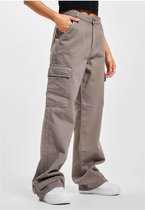 DEF - Pantalon cargo coupe ample - L - Grijs
