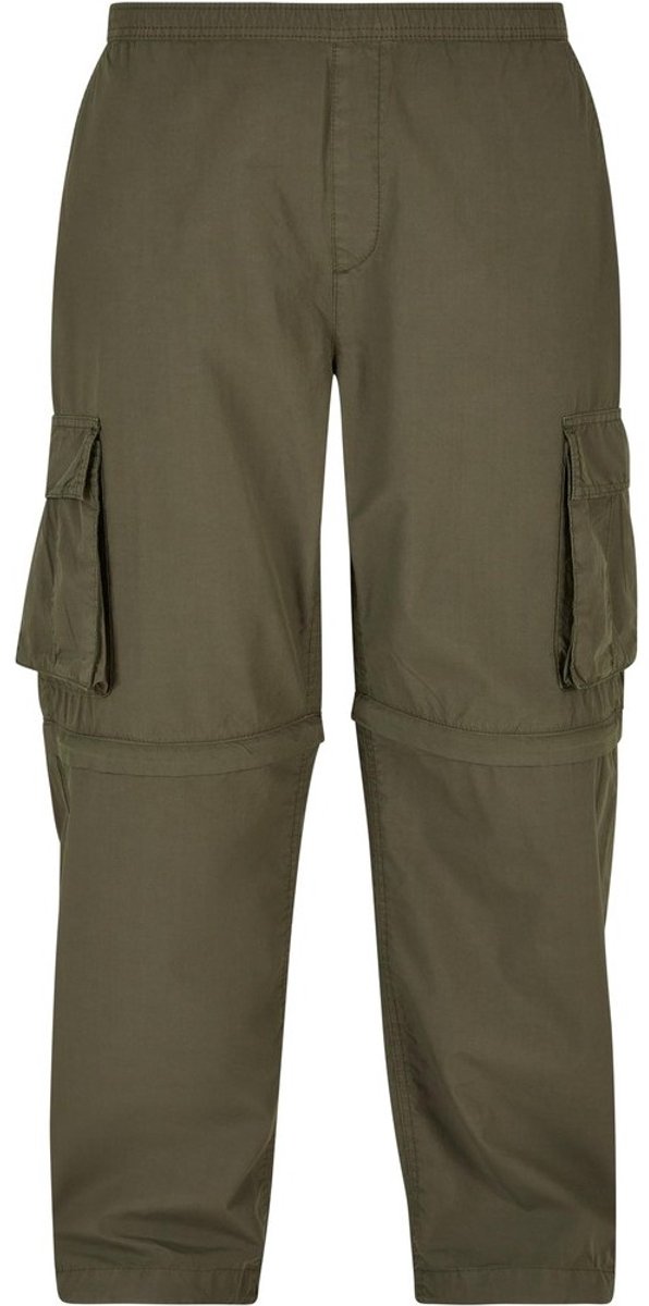 Urban Classics Zip Away Cargobroek M Olijfgroen