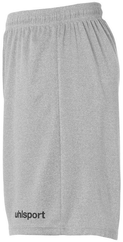 Uhlsport Center Basic Short Hommes - Gris Foncé Mélange / Zwart | Taille : L