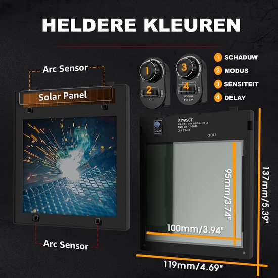 Lasmasker Tig Monkeyface | Burki Tools & Welding