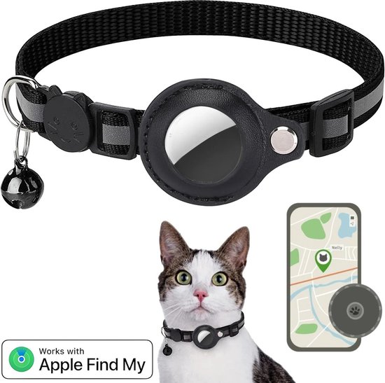 BlueTime kattenhalsband inclusief Apple Find My tag