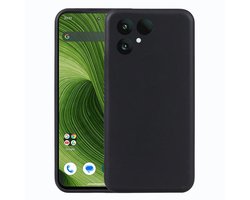 Telestore - Silicone gel TPU zwart hoesje - telefoonhoesje geschikt Fairphone 6 / Fairphone 6+