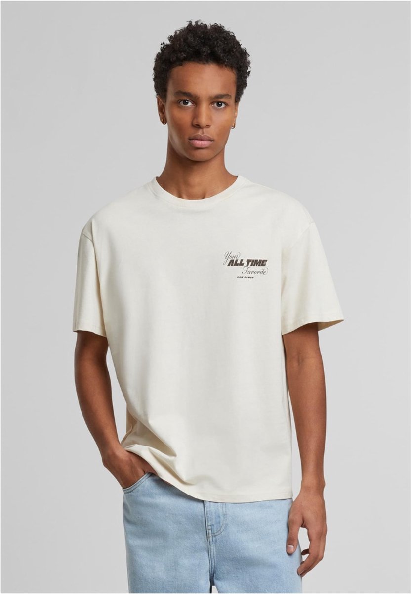 Mister Tee All Time Favorite Oversize Tee Sand-5XL Wit