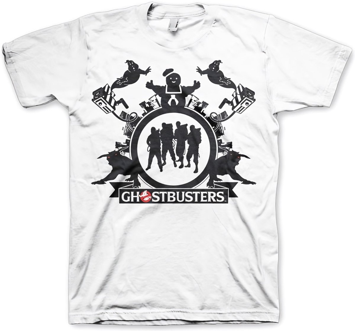 Ghostbusters Heren Tshirt -S- Team Wit