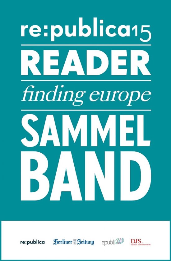 re:publica Reader 2015 – Sammelband - cover