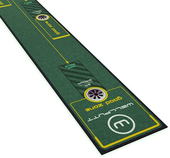 Wellputt Putting Mat 300cm x 35cm van Merkloos — afbeelding 3