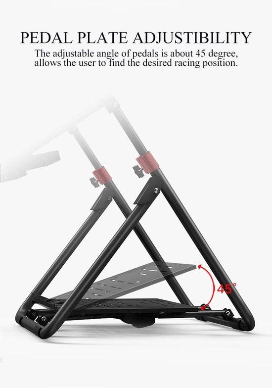 Verstelbare Gaming Wheel Stand voor Race Gaming van Merkloos — afbeelding 5