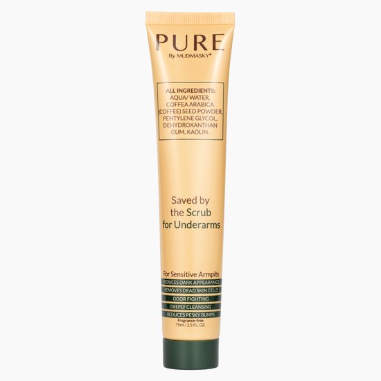 MUDMASKY® Oksel scrub - Lichaamsscrub - Verminder donkere plekken na het scheren - Detox Scrub - Underarm Scrub - Detox Scrub - Lichaamsverzorging
