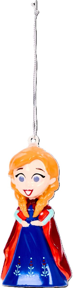 Disney Frozen Anna Kersthanger - 9cm - Kerstornament - Kersthanger - Kerstbal - Kerstversiering - Kerstboomdecoratie - Cadeautip