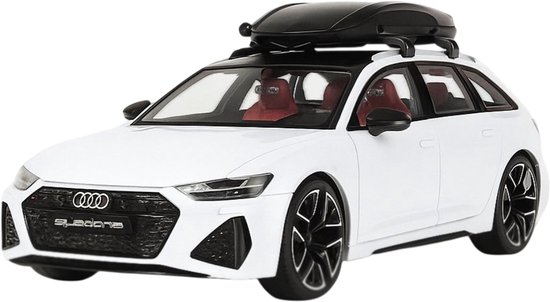 Modelautokopen Audi RS6 - Schaalmodel met licht en geluid - 1/24