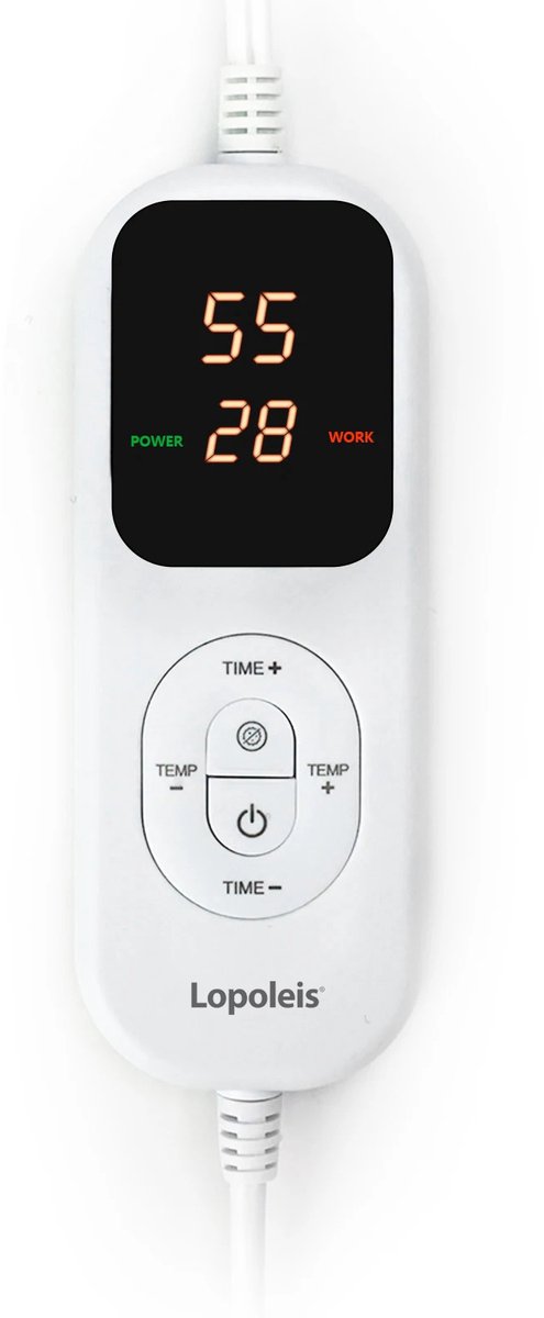 Lopoleis® Elektrische Deken XXL 180x150 cm Infrarood Warmtedeken - afbeelding 3