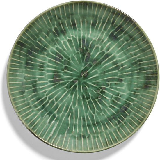 SERAX-Pascale Naessens-Verde Lanza - Assiette 27 cm - 2 pièces - vert