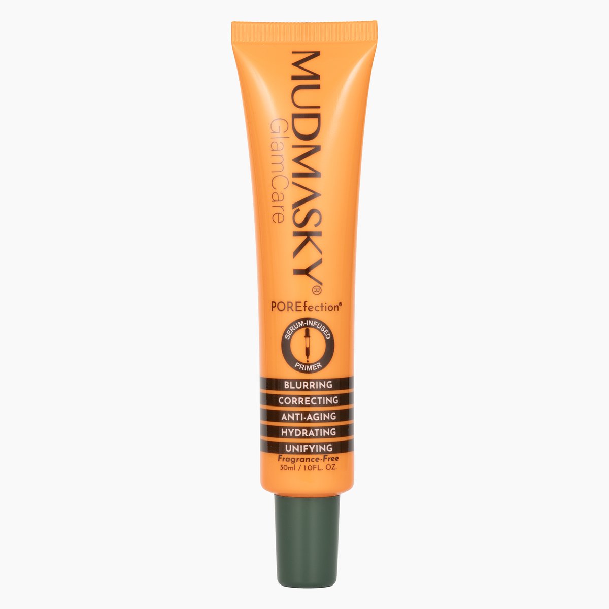 MUDMASKY - POREfection® Serum-Infused Primer 30ml - Poriën minimaliseren - Hybride primer - Glamcare