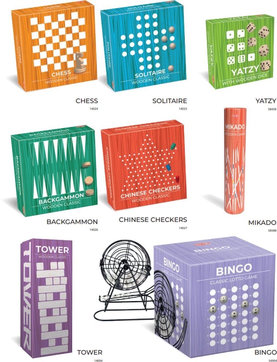 Tactic Chinese Checkers – Bordspel – Classic Games – Houten Strategiespel – Vanaf 7 jaar — cadeau in Spellen & Speelgoed - foto 7