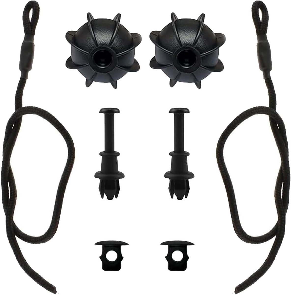 Image of 2 stuks universele kofferbakhouders met clips voor VW Golf 6/5/4 en Audi - Hoedenplank bandhouder voor auto accessoires