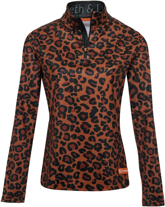 Gareth & Lucas Skipully The One Hundred and Twenty-One - Dames XL - 100% Polyester Recyclé - Midlayer Sportshirt - Wintersport