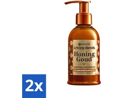 2 x Garnier - Loving Blends Honing Goud - Herstellend Haarserum - Beschadigd & Breekbaar Haar - 115 ml - Haar Serum - Herstellend Serum - Beschadigd Haar - Breekbaar Haar - Honing Serum