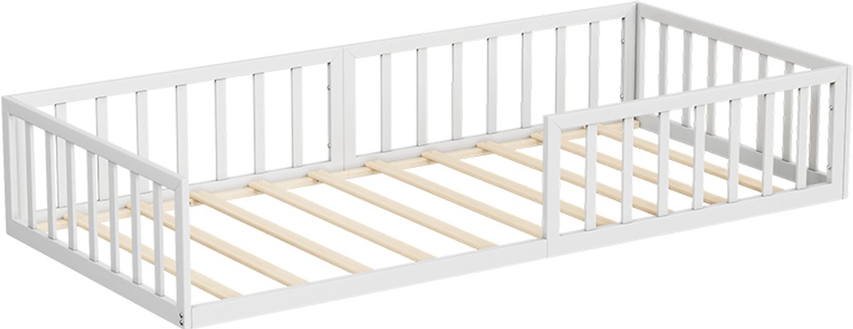 vitalispa Minno Kinderbed – 90x200 Zonder matras Wit