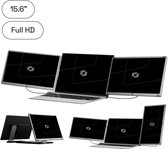 Screenmate® Infinity 15,6’’ - Portable Monitor - Inclusief Beschermhoes - Draagbaar Beeldscherm - Draagbare Monitor - Full HD - IPS - Grijs