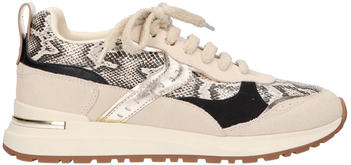 La Strada Sneaker Beige Suede - Damesschoenen - Maat - 36