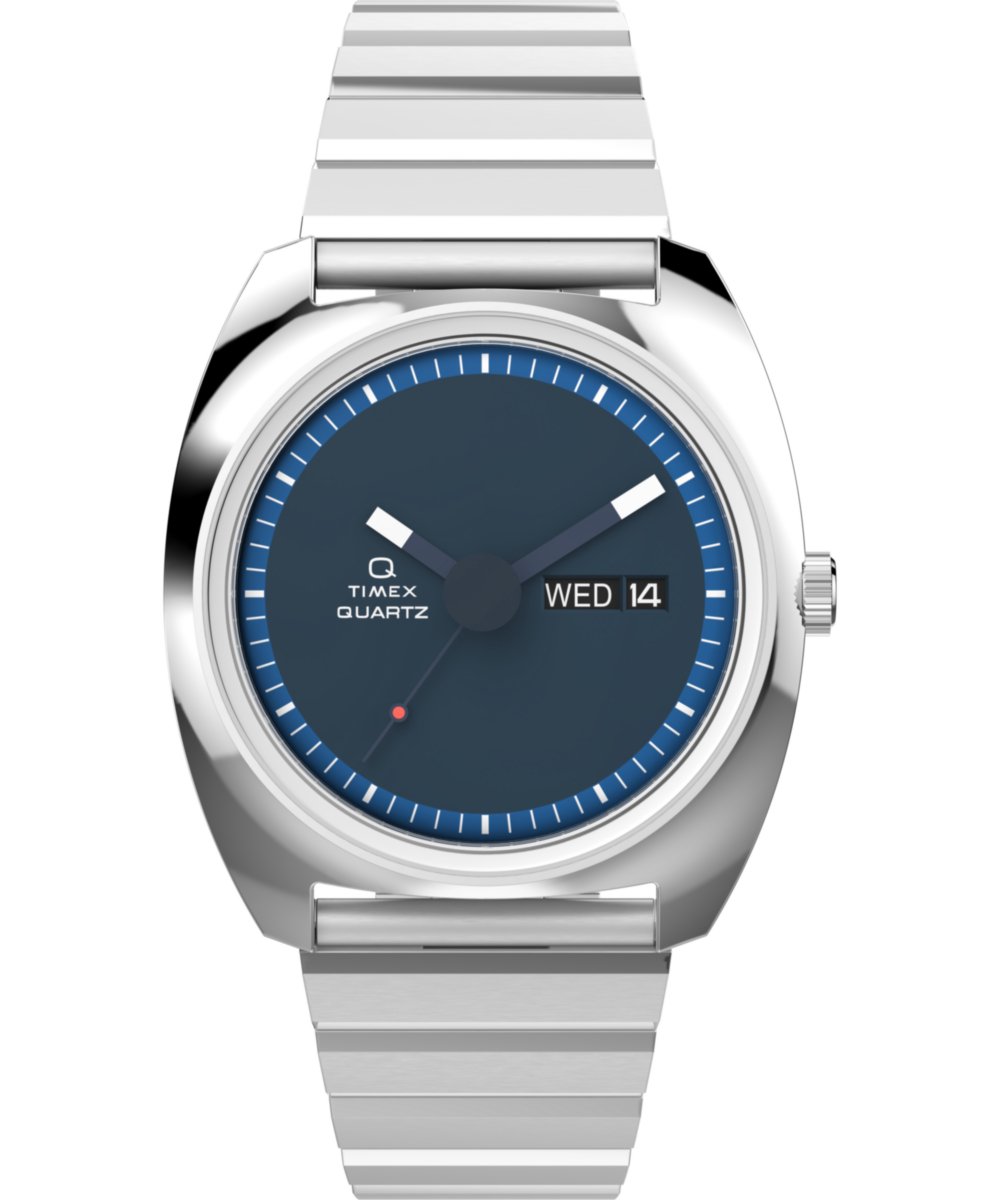 Timex Enigma Reissue TW2W59800 Horloge - Staal - Zilverkleurig - Ø 37 mm