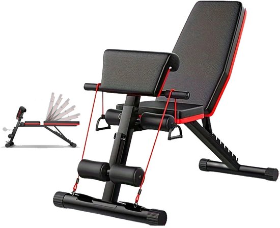PT Essentials PRO Flat Bench Fitnessbank - Professioneel inzetbaar - PTEssential