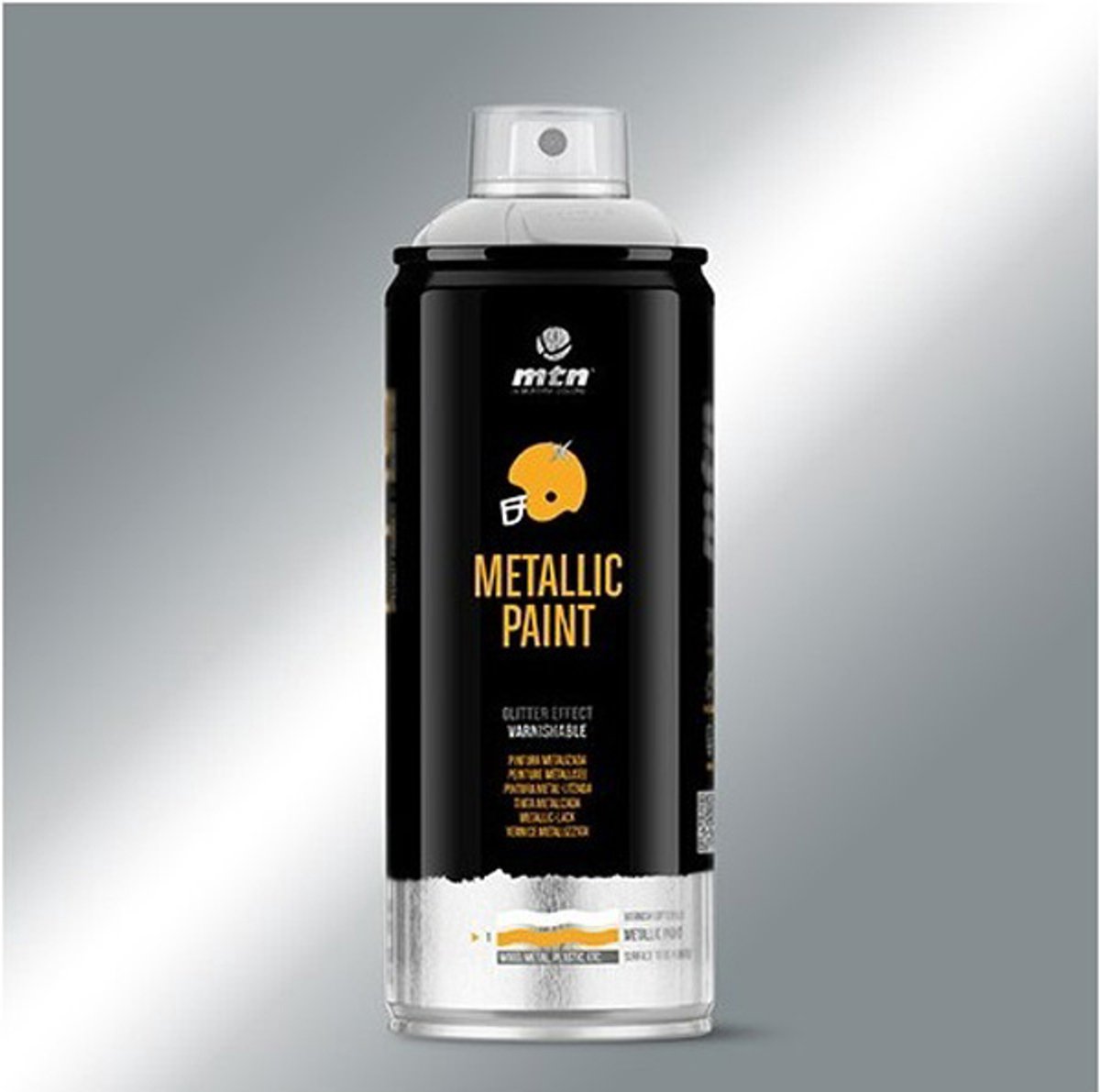 MTN metallic spuitverf - Aluminium- Ral 9006 - 400ml