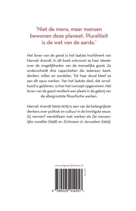Het leven van de geest