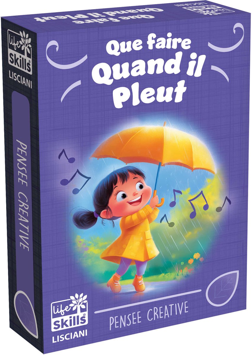 Lisciani - Life Skills - Que faire quand il pleut dehors - Fr
